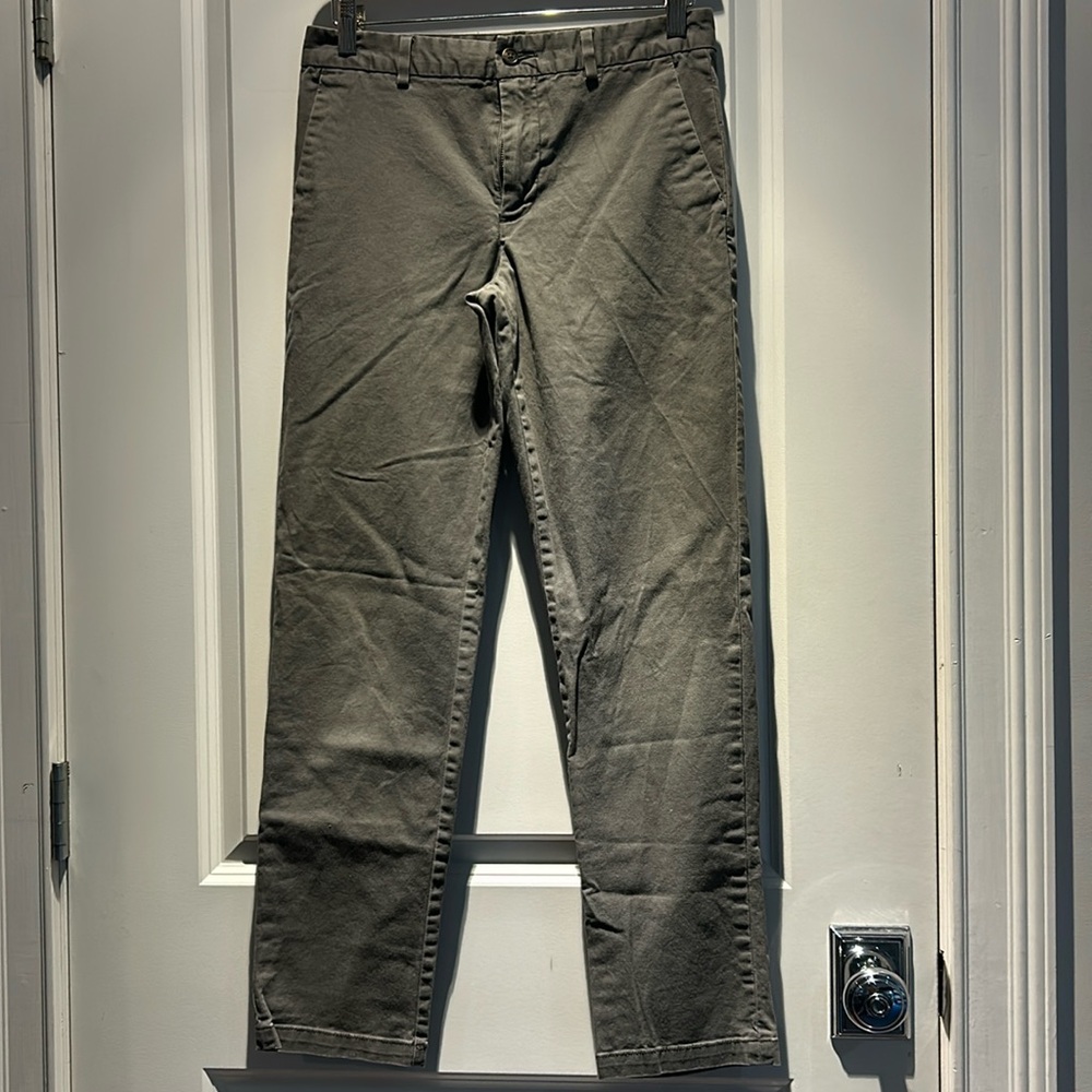 Youth 16 Polo Grey Khakis